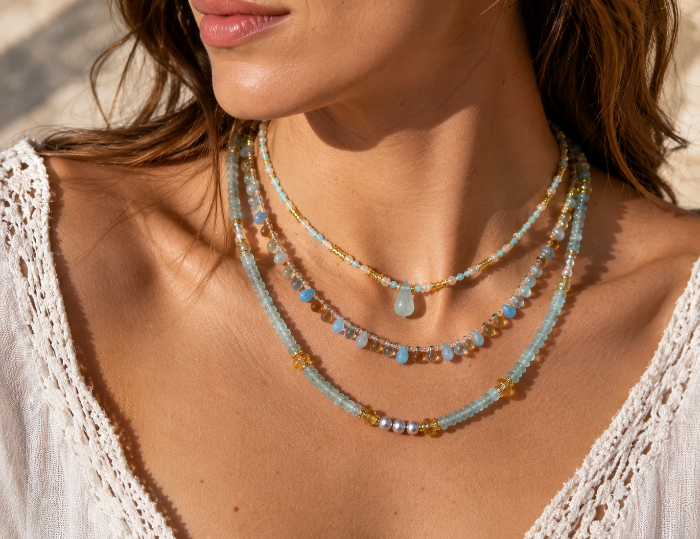 Necklace sizing overview